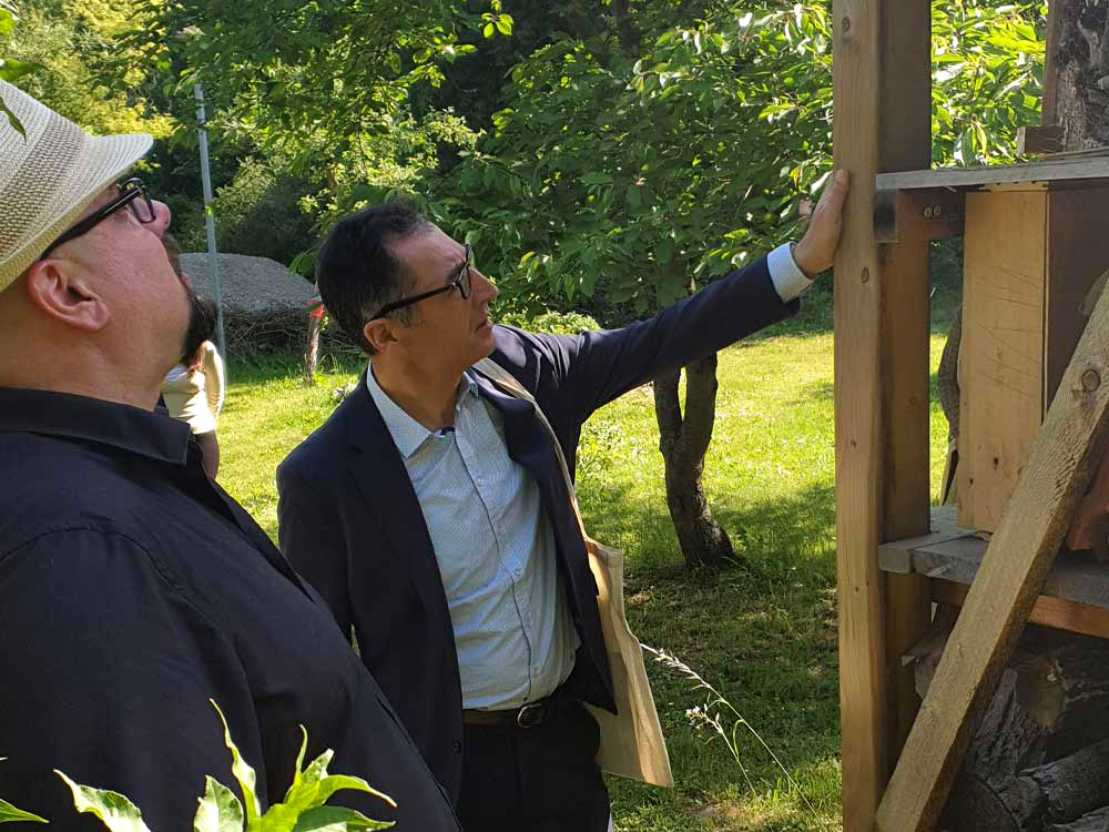 Der Bundesministers für Ernährung und Landwirtschaft zu Besuch an der RVO Berlin