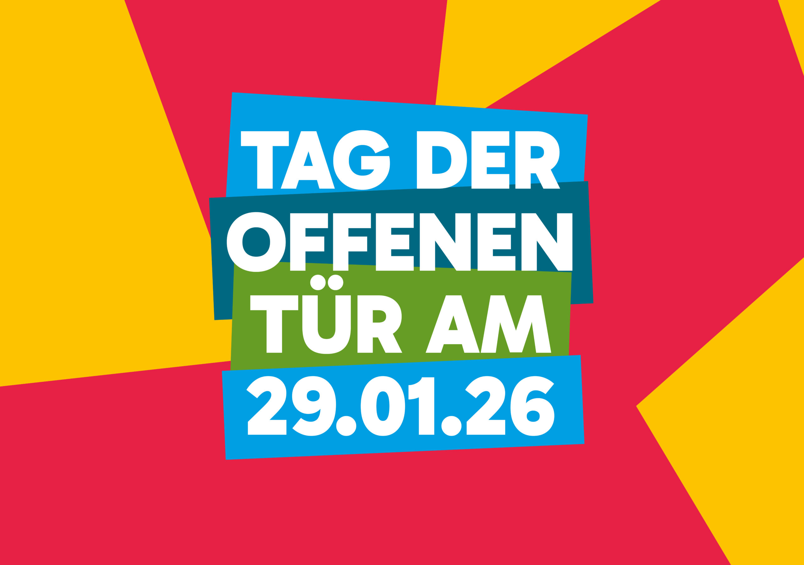 Einladung zum Tag der offenen Tür am 29.01.2026