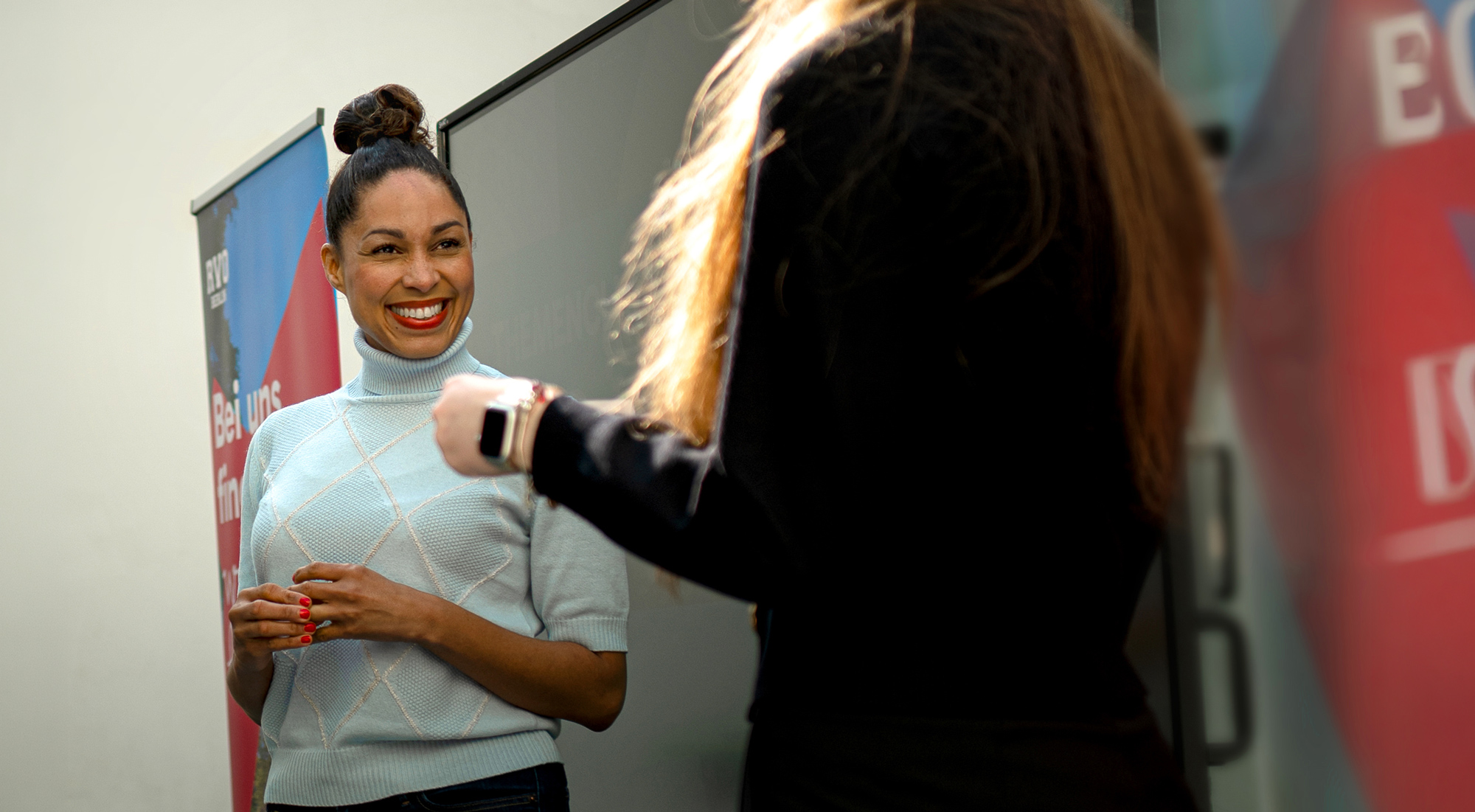 ZDF goes Schule: Besuch unserer Schulbotschafterin Jana Pareigis