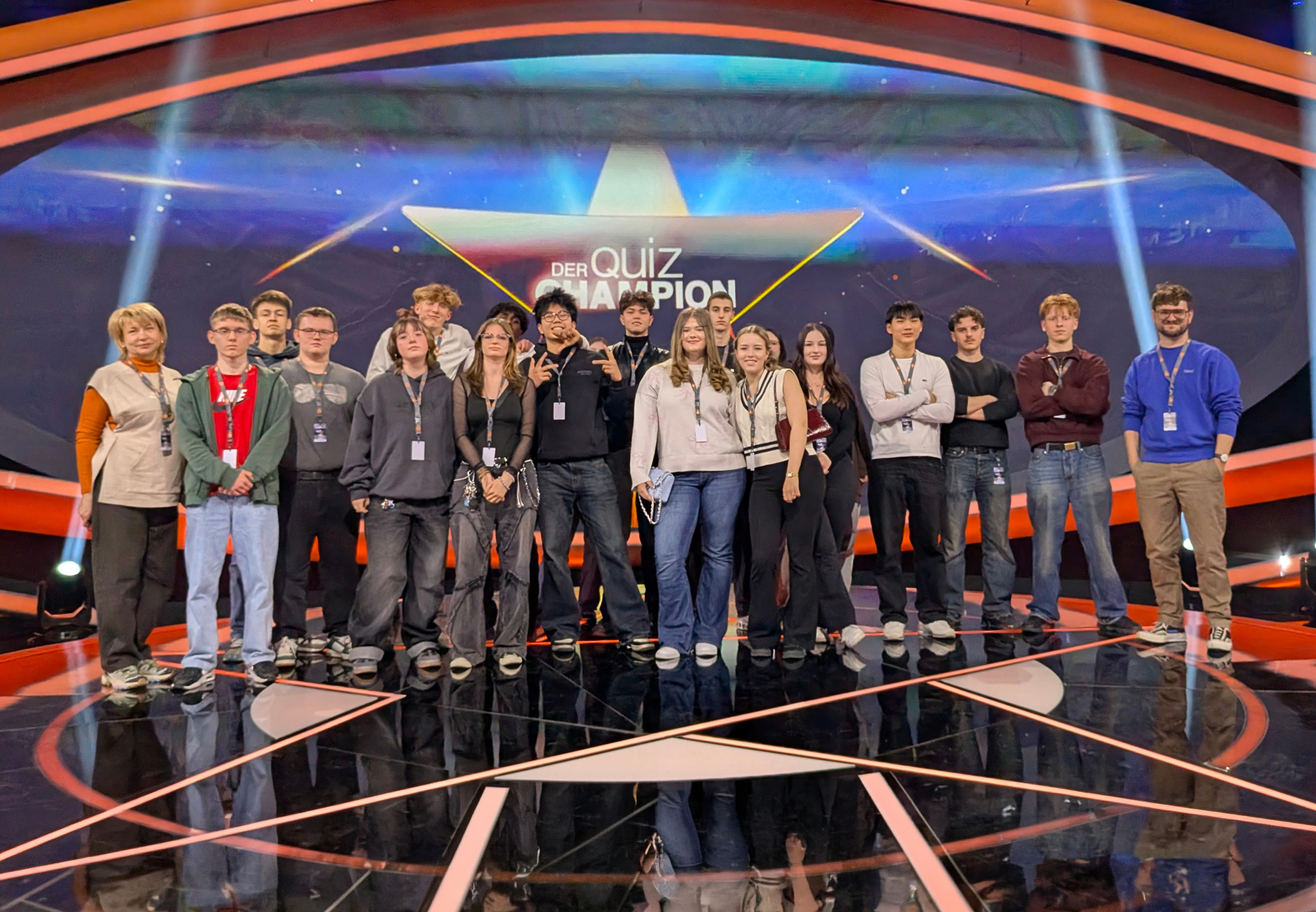 Besuch im TV-Studio in Berlin Adlershof